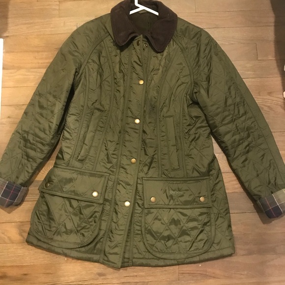 barbour beadnell polarquilt jacket black